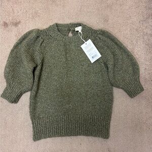 Sezane Olive Green Sweater